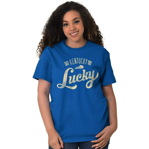 Vintage Kentucky Bluegrass Horse Race Gift Womens or Mens Crewneck T Shirt Tee